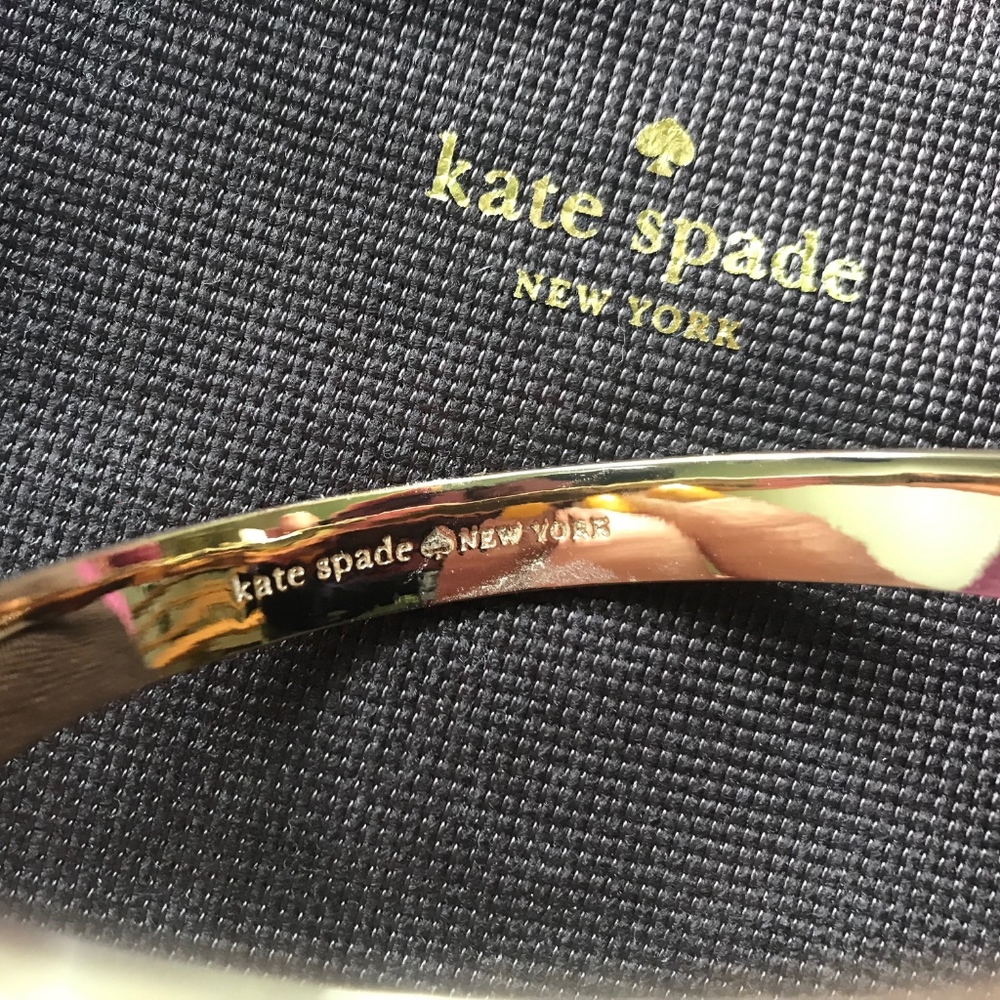 Kate Spade Idiom Bangle "Bonjour Monsieur" - Picture 4 of 4